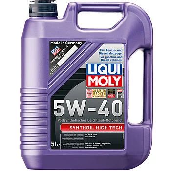 Лот: 7956149. Фото: 1. Масло Liqui Moly Synthoil 5w/40... Масла, жидкости