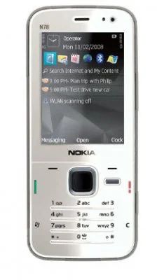 Лот: 3725808. Фото: 1. Nokia N78 корпус белый. Корпуса, клавиатуры, кнопки