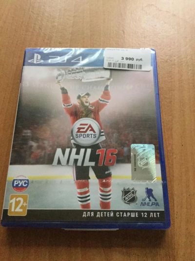 Лот: 6140878. Фото: 1. Nhl 16 Sony PlayStation 4 лицензия... Игры для консолей