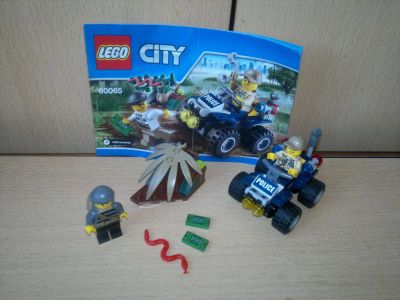 Лот: 9002078. Фото: 1. Лего Lego City 60065 Патрульный... Конструкторы