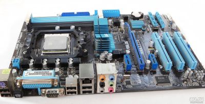Лот: 13485017. Фото: 1. Материнская плата ASUS M4A 77... Материнские платы
