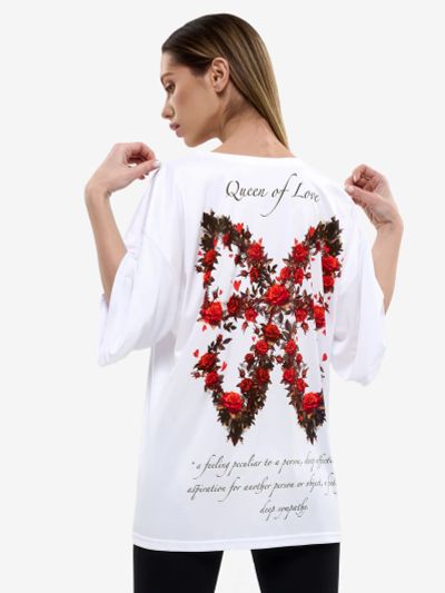 Лот: 25115919. Фото: 1. Футболка женская Bona Fide OVERSIZE... Другое (спортивная одежда)