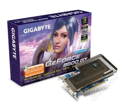 Лот: 709707. Фото: 1. Gefoce 8600 GT 256mb DDR3. Видеокарты