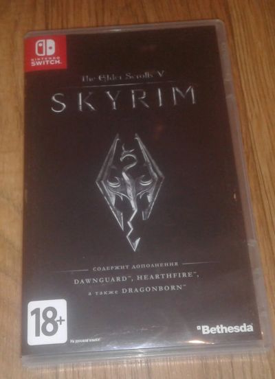 Лот: 12365717. Фото: 1. The Elder Scrolls V: Skyrim Nintendo... Игры для консолей