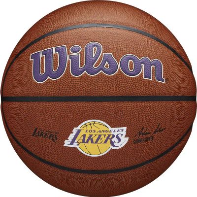 Лот: 22363688. Фото: 1. Мяч баскетбольный Wilson NBA LA... Мячи, ракетки, шайбы, клюшки