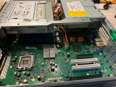 Лот: 20107751. Фото: 1. Корпус Fujitsu с блоком. Корпуса, блоки питания