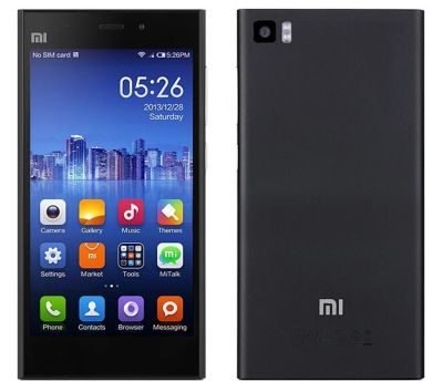 Лот: 3819977. Фото: 1. Смартфон Xiaomi Mi3 16 Gb (чёрный... Смартфоны