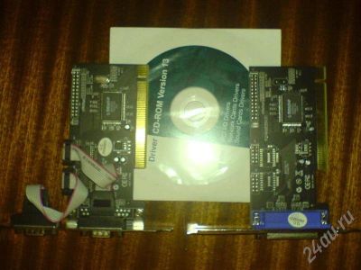 Лот: 351181. Фото: 1. ST-LAB PCI IO Card 2xCOM 1xLPT... Платы расширения, контроллеры, доп. порты