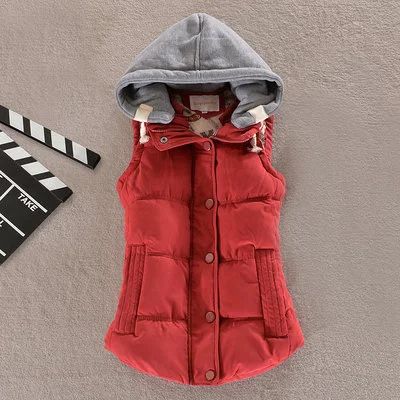 Лот: 9526317. Фото: 1. Жилетка ( жилет) с капюшоном... Верхняя одежда