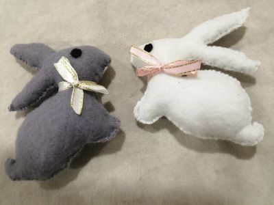 Лот: 24993413. Фото: 1. игрушки из фетра. Мягкие