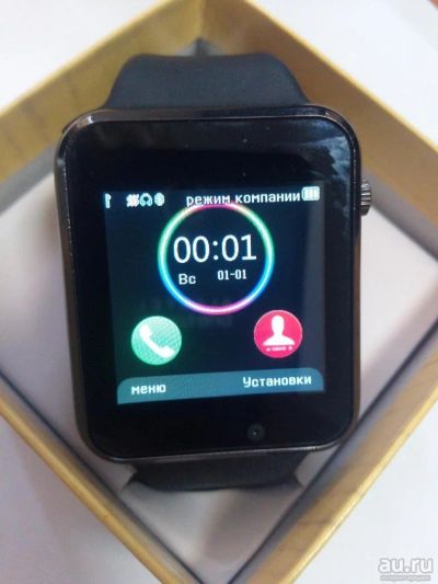 Лот: 10214981. Фото: 1. Smart Watch A1 (б/у 1 день). Смарт-часы, фитнес-браслеты, аксессуары