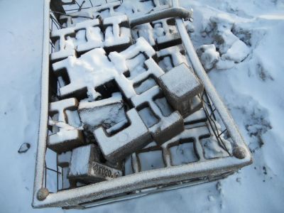 Лот: 4085990. Фото: 1. наковальня гиря. Гаражное, автосервисное оборудование