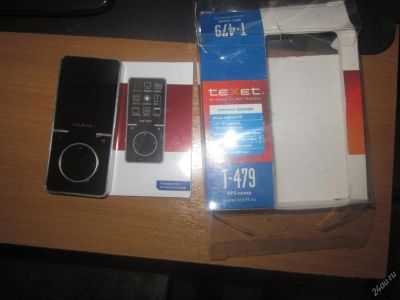 Лот: 2968109. Фото: 1. MP3 Плеер Texet t-479 4gb продажа... Плееры