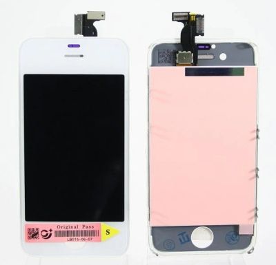 Лот: 11769361. Фото: 1. Дисплей iPhone 4S в сборе Белый... Дисплеи, дисплейные модули, тачскрины