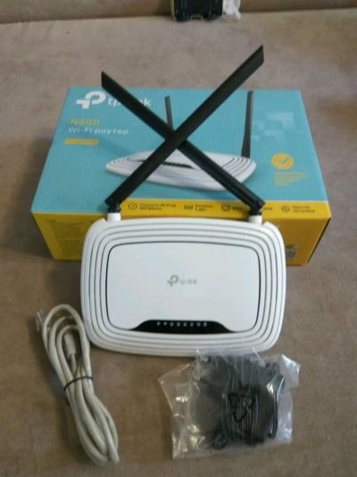 Лот: 12501655. Фото: 1. Wi-Fi роутер N300 tl-wr841n. Маршрутизаторы (роутеры)