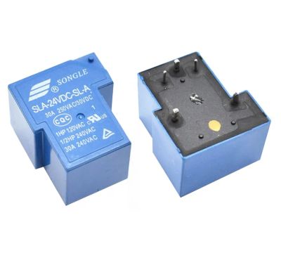 Лот: 17507748. Фото: 1. Электромагнитное реле SLA-24VDC-SL-A... Реле, тумблеры, переключатели