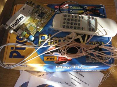 Лот: 185851. Фото: 1. TV+FM Тюнер PixelView PlayTV pro... ТВ-тюнеры и карты захвата