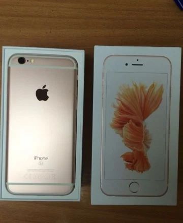 Лот: 6895979. Фото: 1. Iphone 6s rose gold 16gb original. Смартфоны