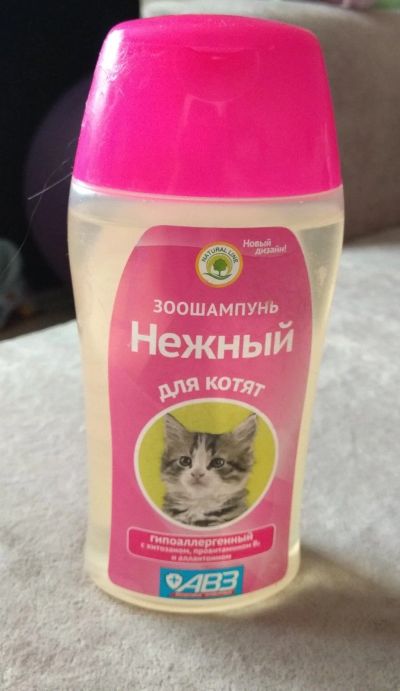 Лот: 16262442. Фото: 1. Зоошампунь для котят. Косметика для животных