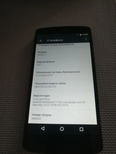Лот: 9904559. Фото: 1. Смартфон LG Nexus 5 16Gb LTE... Смартфоны