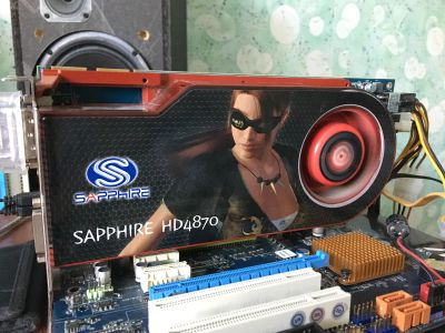 Лот: 12229984. Фото: 1. Sapphire Radeon HD 4870 512mb... Видеокарты