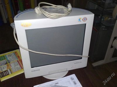 Лот: 1157057. Фото: 1. Продам монитор 17' ' Samsung 757NF. ЭЛТ-мониторы