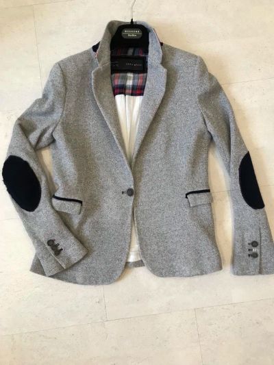 Лот: 10512934. Фото: 1. Пиджак жакет трикотажный Zara... Пиджаки, жакеты, жилеты