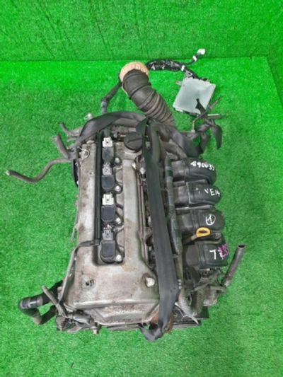 Лот: 19381987. Фото: 1. Двигатель Toyota Wish ZNE14 1ZZ-FE... Двигатель и элементы двигателя