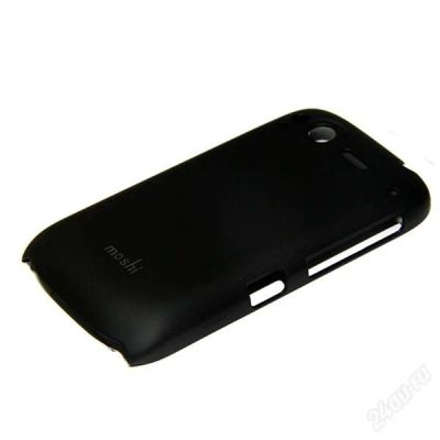 Лот: 2756883. Фото: 1. Кейс HTC Desire S Moshi, черный... Чехлы, бамперы