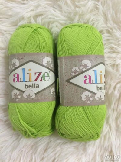 Лот: 9825934. Фото: 1. Пряжа ALIZE BELLA 100% хлопок... Ткани, нитки, пряжа