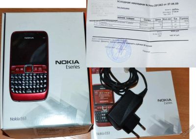 Лот: 5539336. Фото: 1. nokia e63 !. Смартфоны