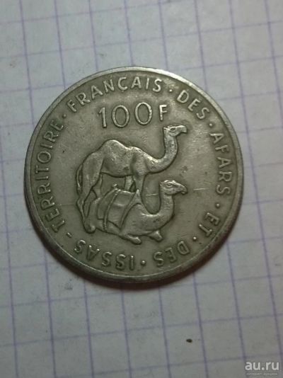 Лот: 10354683. Фото: 1. 100 франков Французская территория... Африка