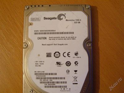 Лот: 1543592. Фото: 1. Жёсткий диск 2.5 Seagate momentus... Жёсткие диски (HDD)
