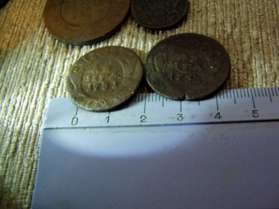 Лот: 7140676. Фото: 1. Денга 1731 года в сохране. Россия до 1917 года