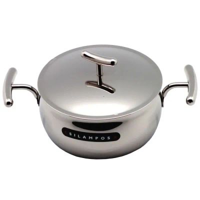 Лот: 24545140. Фото: 1. Кастрюля с крышкой SILAMPOS Yumi... Кастрюли