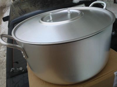 Лот: 8634494. Фото: 1. Бак котел кастрюля алюминиевая... Кухонные аксессуары