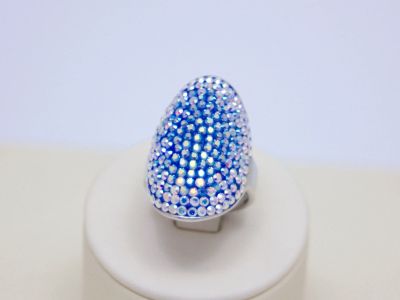 Лот: 14614436. Фото: 1. СЕРЕБРЯНОЕ КОЛЬЦО С КР. &quot... Кольца, перстни