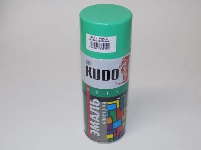 Лот: 12937642. Фото: 1. Эмаль Kudo KU-1006 светло-зеленая... Краски, лаки, растворитель