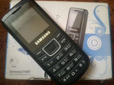 Лот: 980462. Фото: 1. Samsung E1100T. Кнопочные мобильные телефоны