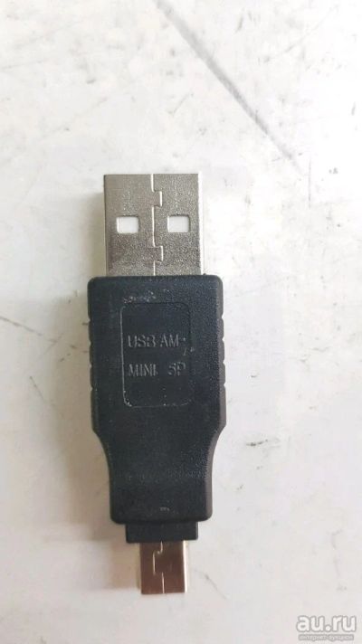 Лот: 13197425. Фото: 1. Переходник USB AM/Mini USB. Шлейфы, кабели, переходники