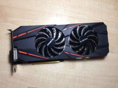 Лот: 13131288. Фото: 1. Видеокарта Gigabyte GeForce GTX... Видеокарты