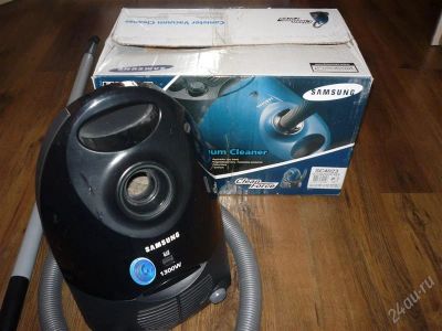 Лот: 816048. Фото: 1. Пылесос SAMSUNG-1300W,модельSC... Пылесосы, паровые швабры