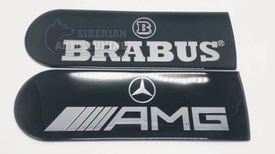 Лот: 18820104. Фото: 1. Эмблемы AMG и Brabus на кожух... Детали тюнинга