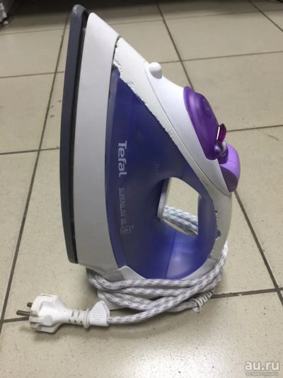 Лот: 17332304. Фото: 1. Утюг Tefal не включается. Утюги, парогенераторы, отпариватели