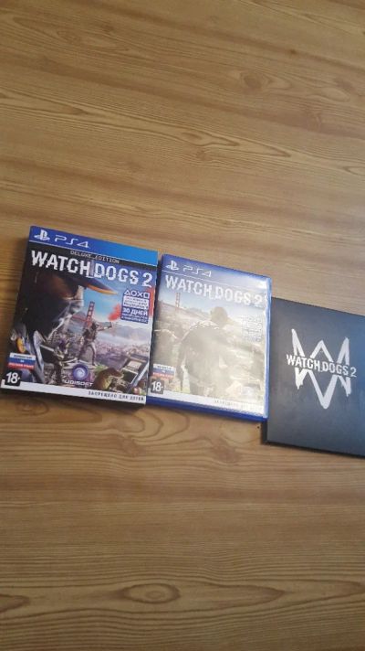 Лот: 9450464. Фото: 1. ps4 WATCH DOGS 2 Deluxe edition. Игры для консолей