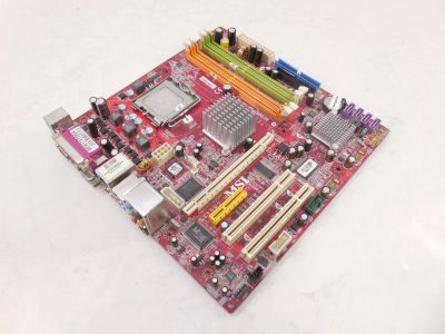 Лот: 10759507. Фото: 1. материнская плата MSI 945GM2-H... Материнские платы