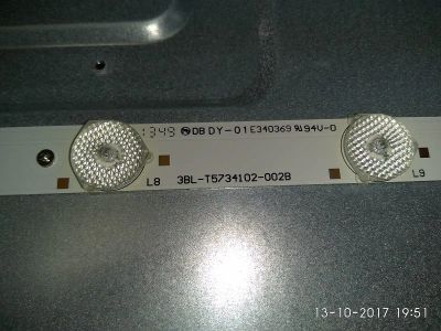 Лот: 10478106. Фото: 1. led подсветка 3BL-T5734102-002B... Запчасти для телевизоров, видеотехники, аудиотехники