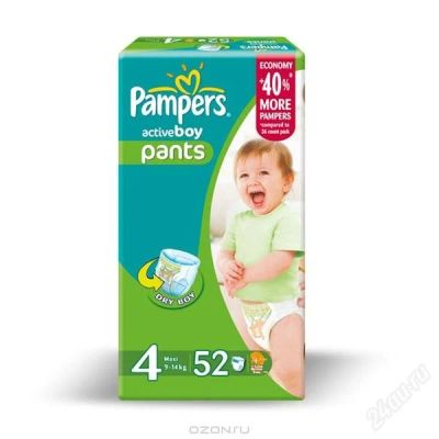 Лот: 2701613. Фото: 1. Трусики "Pampers Active Boy... Детская гигиена
