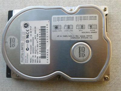 Лот: 2961683. Фото: 1. винчестер Fujitsu. Жёсткие диски (HDD)