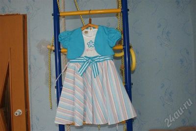 Лот: 561089. Фото: 1. Платье+ жилеточка на рост 120. Другое (дети растут)